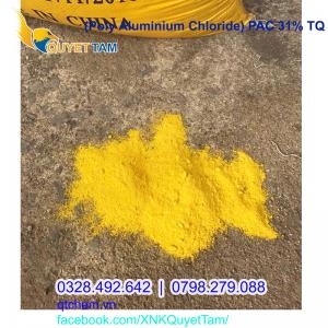 PAC 31%  Vàng (Poly Aluminium chloride) TQ - xử lý nước
